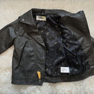 Faux leather jacket